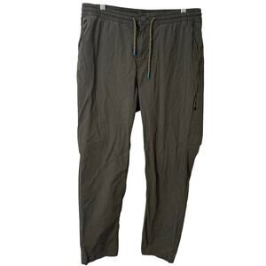 Cotopaxi Men's Salto Ripstop Pant Stretch Cotton Dark Green Gray Large